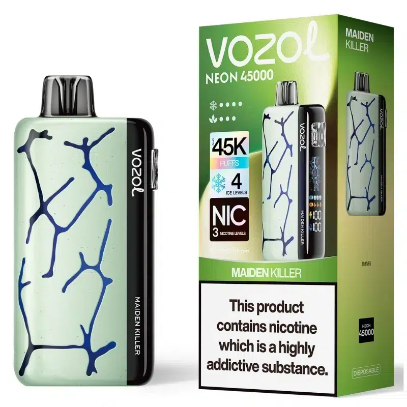 Vaper Vozol Neon 45000 Maiden Killer - Vozol Store España